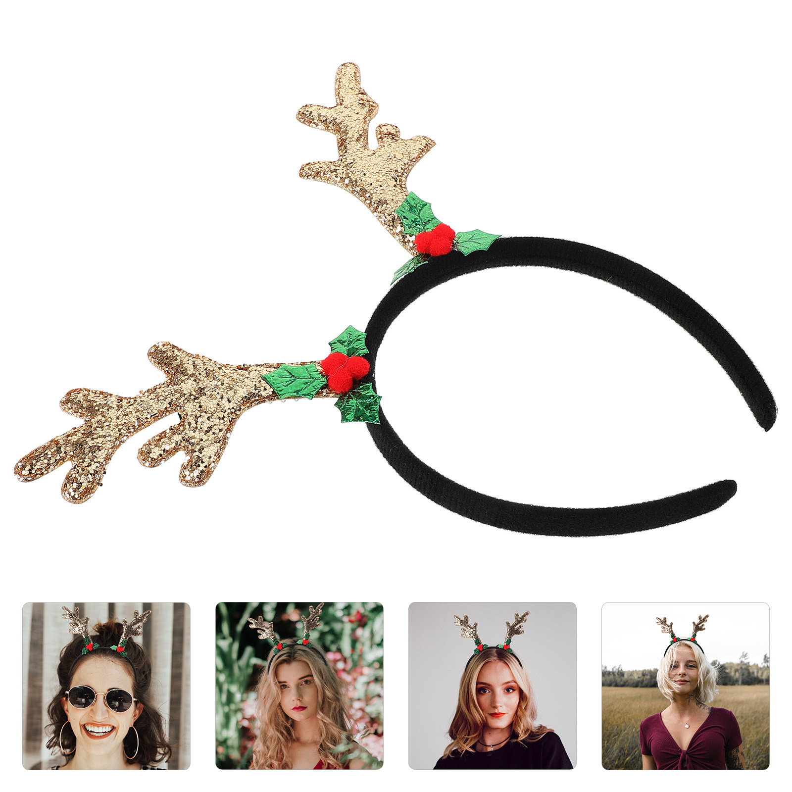 Geyik Boynuzu Taç Bandı Hafif  - Reindeer Antlers Headband incelemesi ve fiyatı