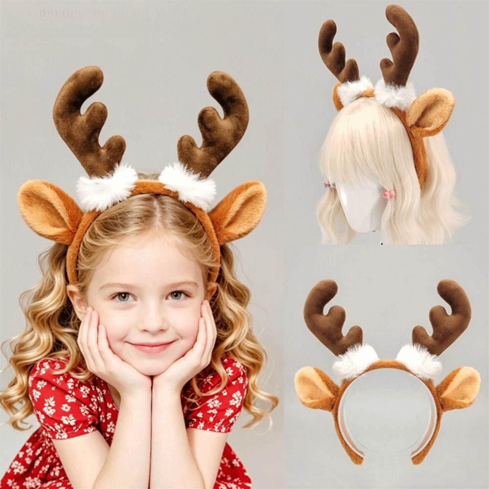Gerçekçi Peluş Geyik Boynuzu T - Reindeer Antlers Headband incelemesi ve fiyatı