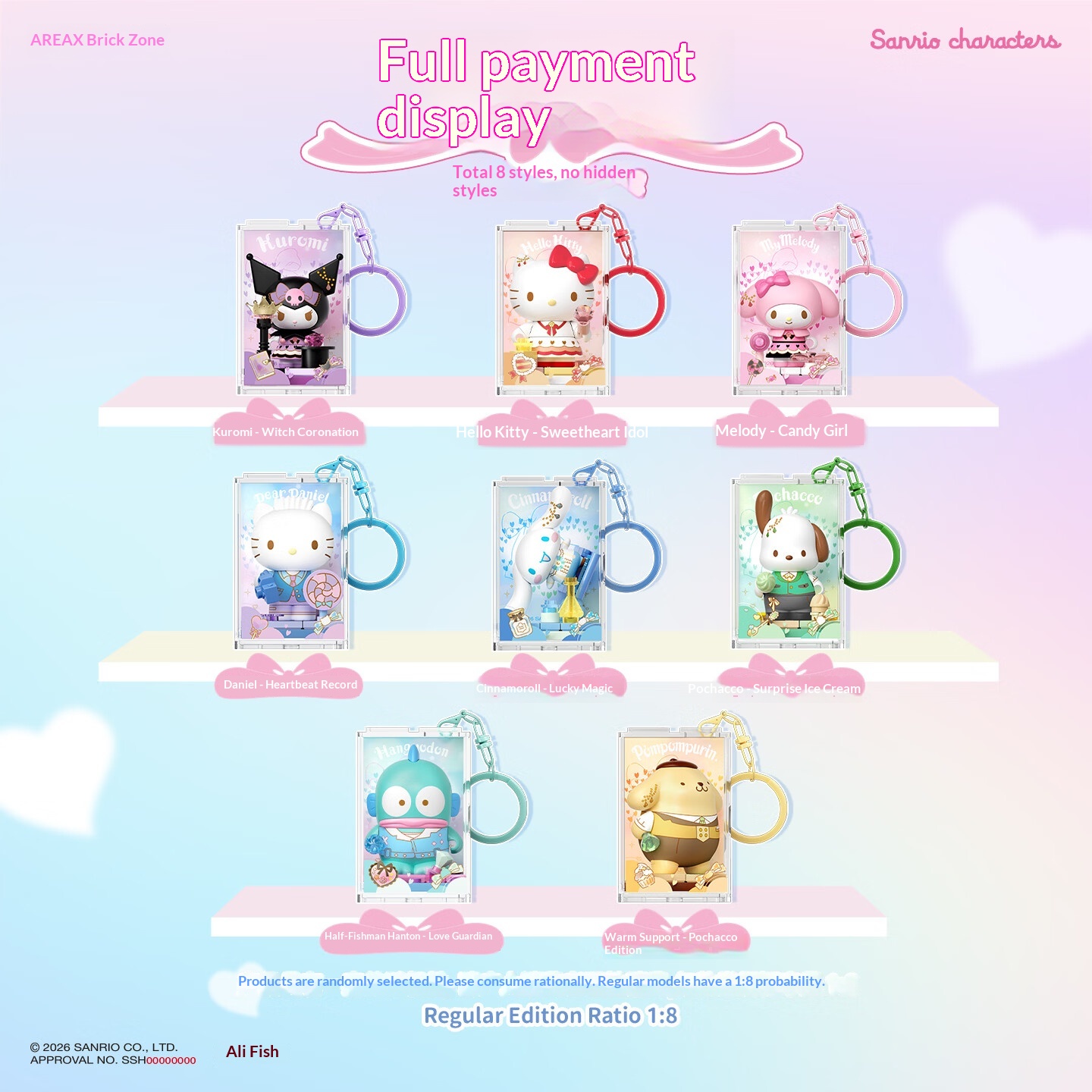 Areax Sanrio Karakterleri Yapı - Lego Set Technic incelemesi ve fiyatı
