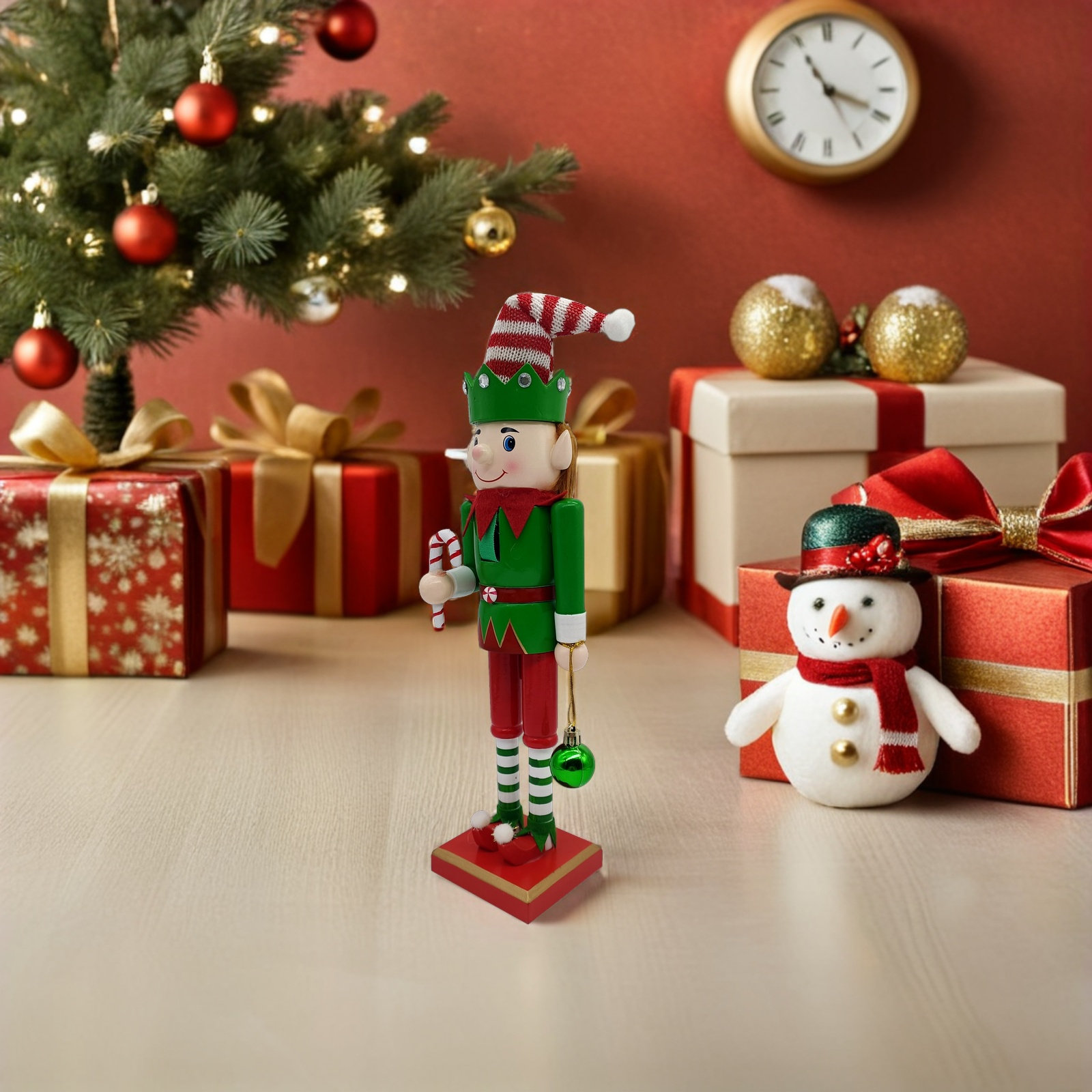 Noel Ahşap Fındıkkıran Asker E - Nutcracker Figurine incelemesi ve fiyatı